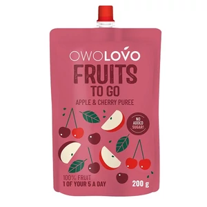 Owolovo Gyümülcspüré 200G Alma-Cseresznye 