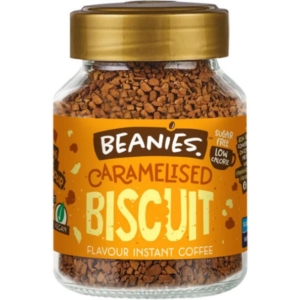 Beanies Ízesített Instant Kávé 50G Caramelised Biscuit-Karamellás Keksz