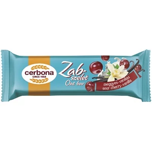 Cerbona Zabszelet 40G Meggyes-Vaníliás,Fehércsoki Bevonat