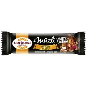 Cerbona Müzliszelet 20G Mézeskalács Tejszínes Bevonat
