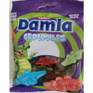 Damla 80G Gummy Crocodiles Vegyes Gumicukor