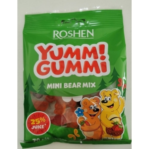 Yummi 70G Gummi Mini Bear Mix Gumicukor