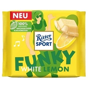 Ritter Sport 100G Funky White Lemon /464179/