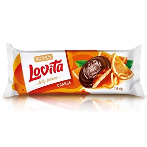 Roshen Lovita 135G Piskótatallér Narancsos