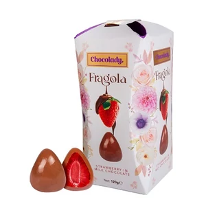 Chocolady 120G Fragola Tejcsokoládé EFS 388