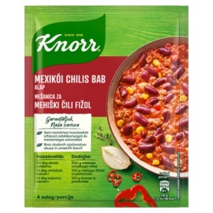 Knorr 50G Mexikói chilis Bab Alap