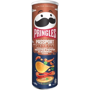 Pringles 165G Passport Roast Pepper & Hummus