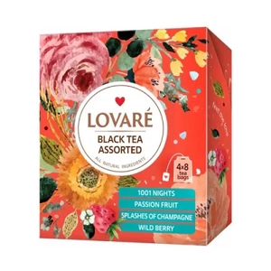 Lovare 64G Black Tea Assorted - Filteres Fekete Teaválogatás