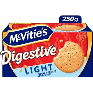 McVitie's Digestive 250G Light Teljeskiőrlésű Keksz  PLDI0007
