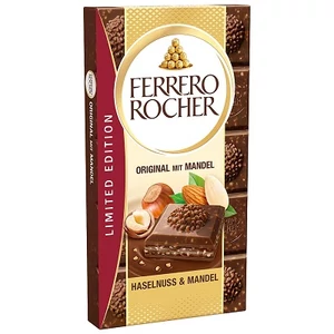 Rocher 90G Tafel mit Mandeln und Haselnüssen