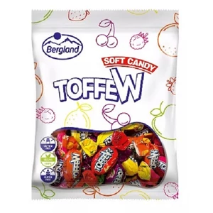 Bergland 80G ToffeW Gyümölcs Ízű Töltött Puhakaramella