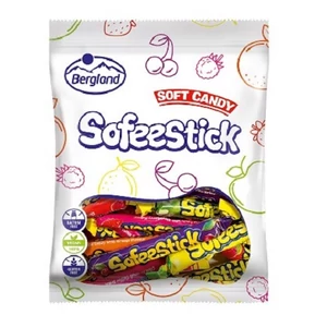 Bergland 80G SofeeStick Gyümölcs és Kóla Ízű Puhakaramella