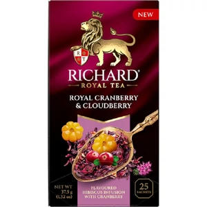 Richard Royal 37,5G Cranberry & Cloudberry - Gyümölcsös Tea