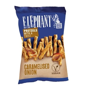 Elephant Snack 70G Csavart Perec Karamellizált Hagymás