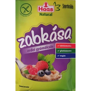Haas Natural Zabkása 50G Erdei Gyümölcs