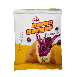 Dorna Burger 40G Málna Ízű Krémmel Töltött Palacsinta