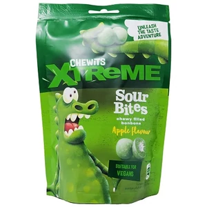 Chewits Xtreme 115G Sour Bites Alma Ízű Cukor Almás Töltelékkel CLCH0003