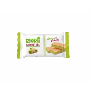 NESS One Gofrettes nápolyi szelet pisztácia 55G  NESS One Gofrettes nápolyi szelet pisztácia 55G