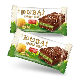 Sweet Plus Dubai 50G pisztácia - kakaós piskóta 