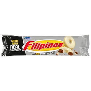 Filipinos 120G Fehércsokoládés keksz  Filipinos 120G Fehércsokoládés keksz