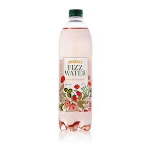 Fizz Water 750ML Eper-Bazsalikom ízű szénsavas üdítőital (DRS)