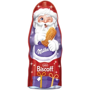 Mikulás 95G Milka Karamellizált Lotus Biscoff Keksszel