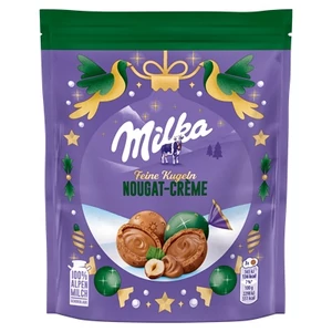 Milka 90G Karácsonyi Mogyorókrémes golyó