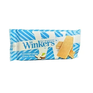 Winkers 45G kókusz ízű krémmel töltött ostya