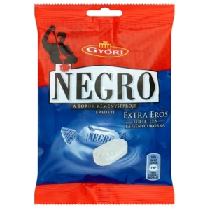 Negro Extra Erős 79G (Extra erős töltetlen keménycukorka)