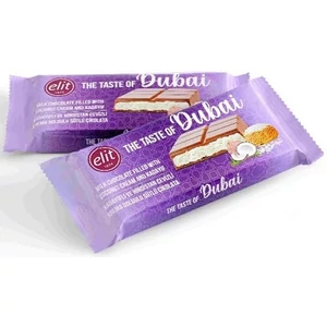 Elit 90G Dubai Kókuszos Tejcsokoládé Szelet Elit 90G Dubai Kókuszos Tejcsokoládé Szelet