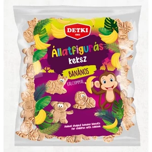 Detki 160G Állatfigurás Banános Háztartási keksz 