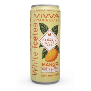 Viwa 330ML  Vitaminwater White IceTea Mango Zero sugar (DRS)