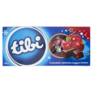 Szaloncukor 280G Tibi Ét Meggyes-Alkoholos