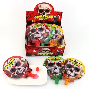 Skull Head Jam 20G Gyümölcs ízű zselécukor