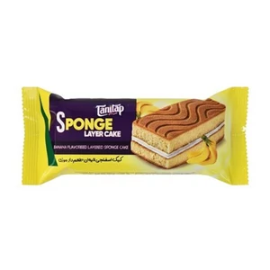 Tanitap 50G Sponge Banán ízű Krémmel Töltött Piskóta