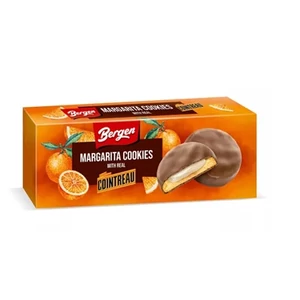 Bergen 128G Countreau ízű krémmel töltött keksz tejcsokoládé bevonattal