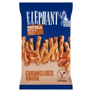 Elephant Snack 80G Csavart Perec Karamellizált Hagymás