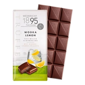 Weinrichs 1895 Chocolate 100G Vodka-Citrom-Trüffellel Töltött Tábla