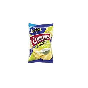 Lorenz Crunchips X-Cut 75G Sour Cream  LZCR0073