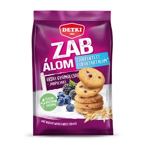 Detki Zab Álom 150G Erdei-Gyümölcs Keksz