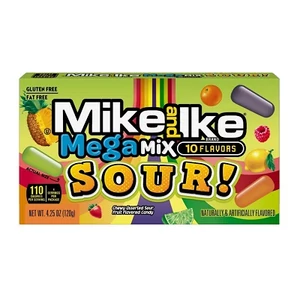 Mike and Ike 120G Mega Mix Sour