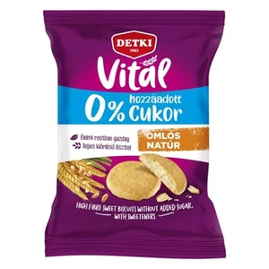 Detki 180G Vitál Édes Cukormentes Omlós Keksz 