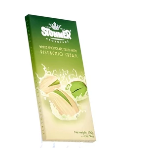 Stühmer 100G Pisztáciás krémmel töltött fehércsokoládé