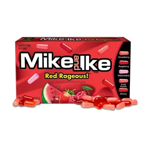 Mike and Ike 120G Red Rageous Cseresznye és Bogyó ízű Cukorka