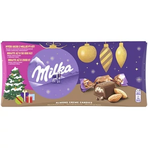Szaloncukor 255G Milka Mandulakrémes