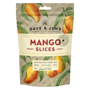 Dave & Jon's 100G Mango Slices - szárított gyümölcs Dave & Jon's 100G Mango Slices - szárított gyümölcs