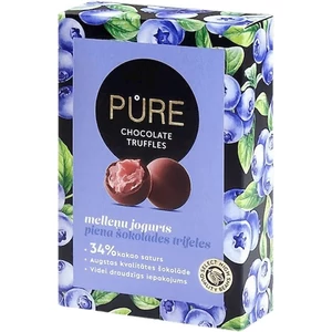 Pure 148G Tejcsokoládé Áfonyás Trüffelkrémmel Töltve