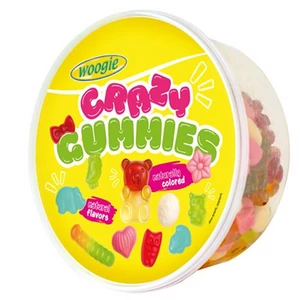 Woogie 1000G Crazy Gummies Fruit Gummies (97058)
