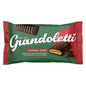 Grandoletti 50G Étcsokoládés Karamellizált Ropogós Ostyalapocska