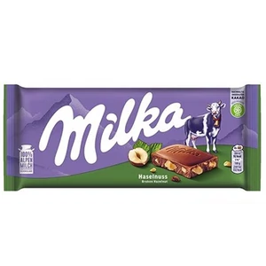 Milka 80G Törtmogyorós/Hazelnuts